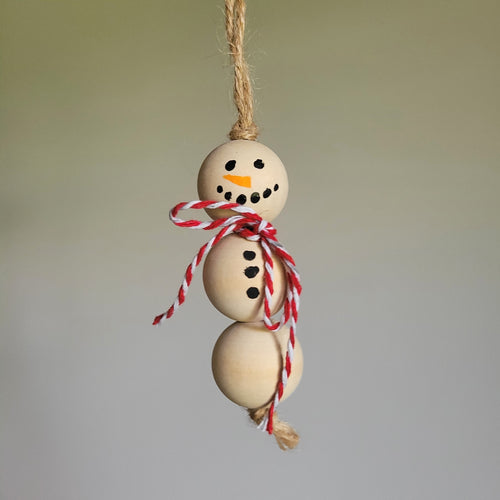 Snowman Ornament (handmade)