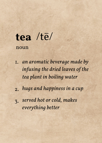 Tea Definition 5