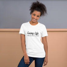 Load image into Gallery viewer, Living Life One Book at a Time T-shirt