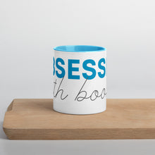 Load image into Gallery viewer, OBSESSED with Books - Mug with Color Inside