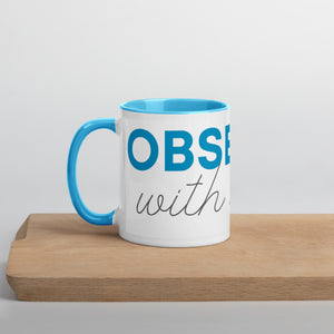 OBSESSED with Books - Mug with Color Inside
